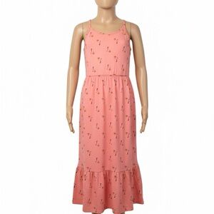 Girls Cat & Jack Kids Palm Tree Print Dress